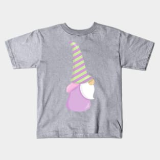 Cute Gnome, Garden Gnome, Little Gnome, Beard, Hat Kids T-Shirt